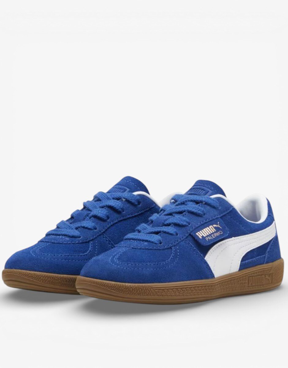 Puma Palermo Cobalt Glaze Gum Shoes Blue