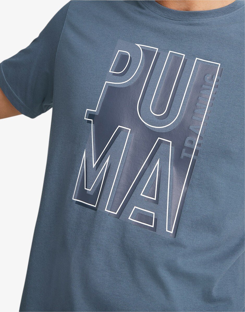 Puma Performance Training Ss Tee Blue
