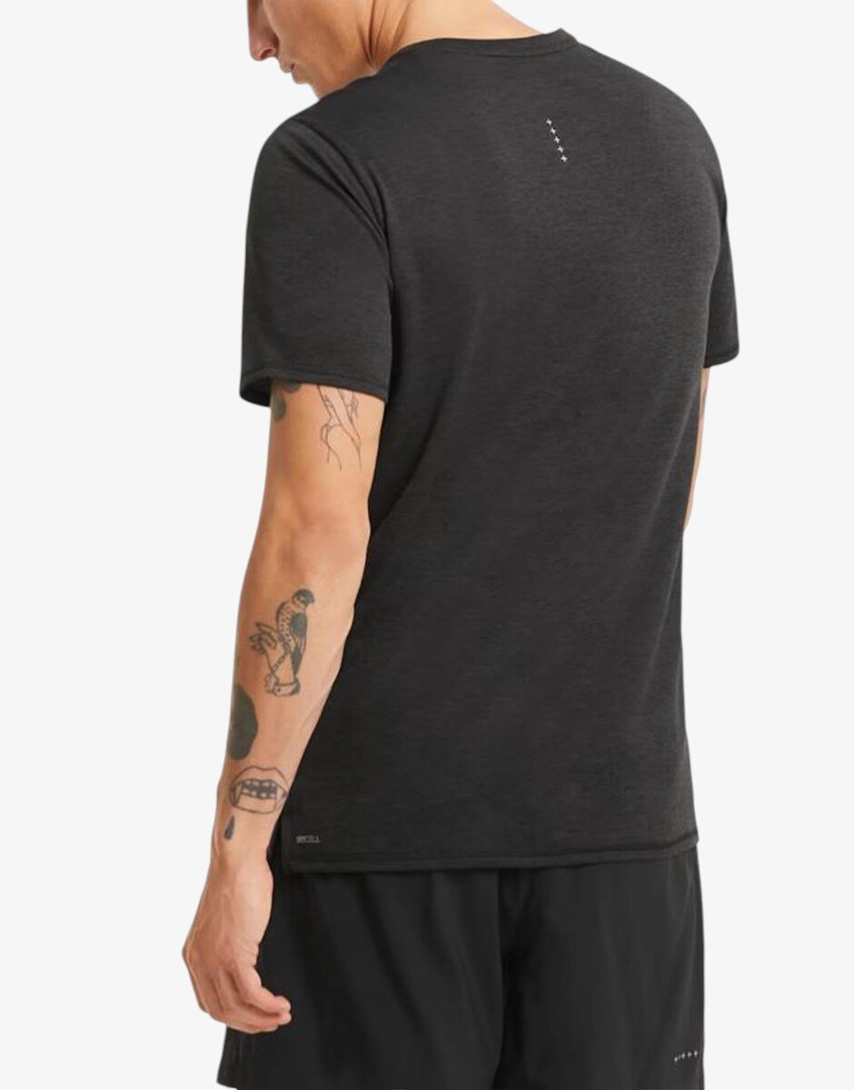 Puma Run Favorite Heather Ss Tee Black