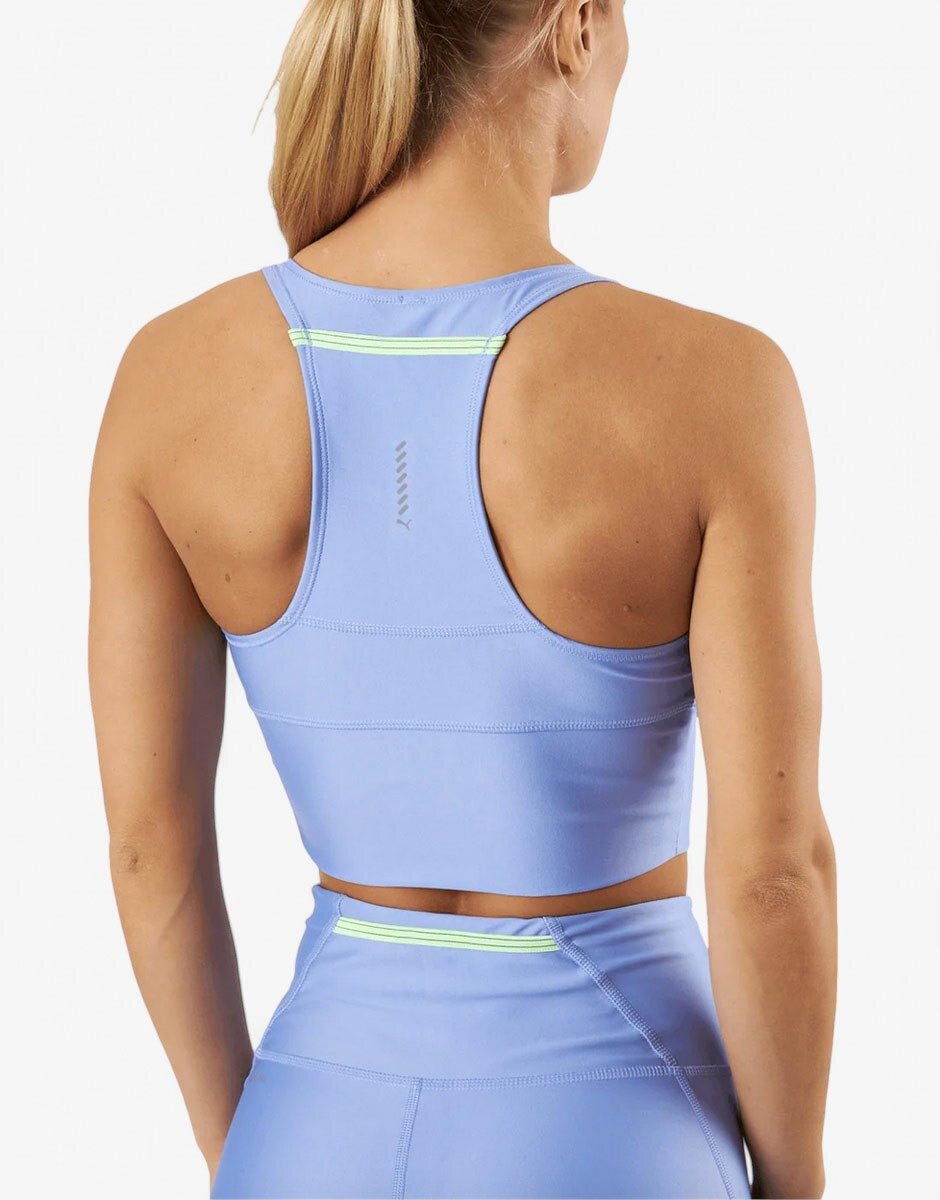 Puma Run Ultraform Crop Tank Purple