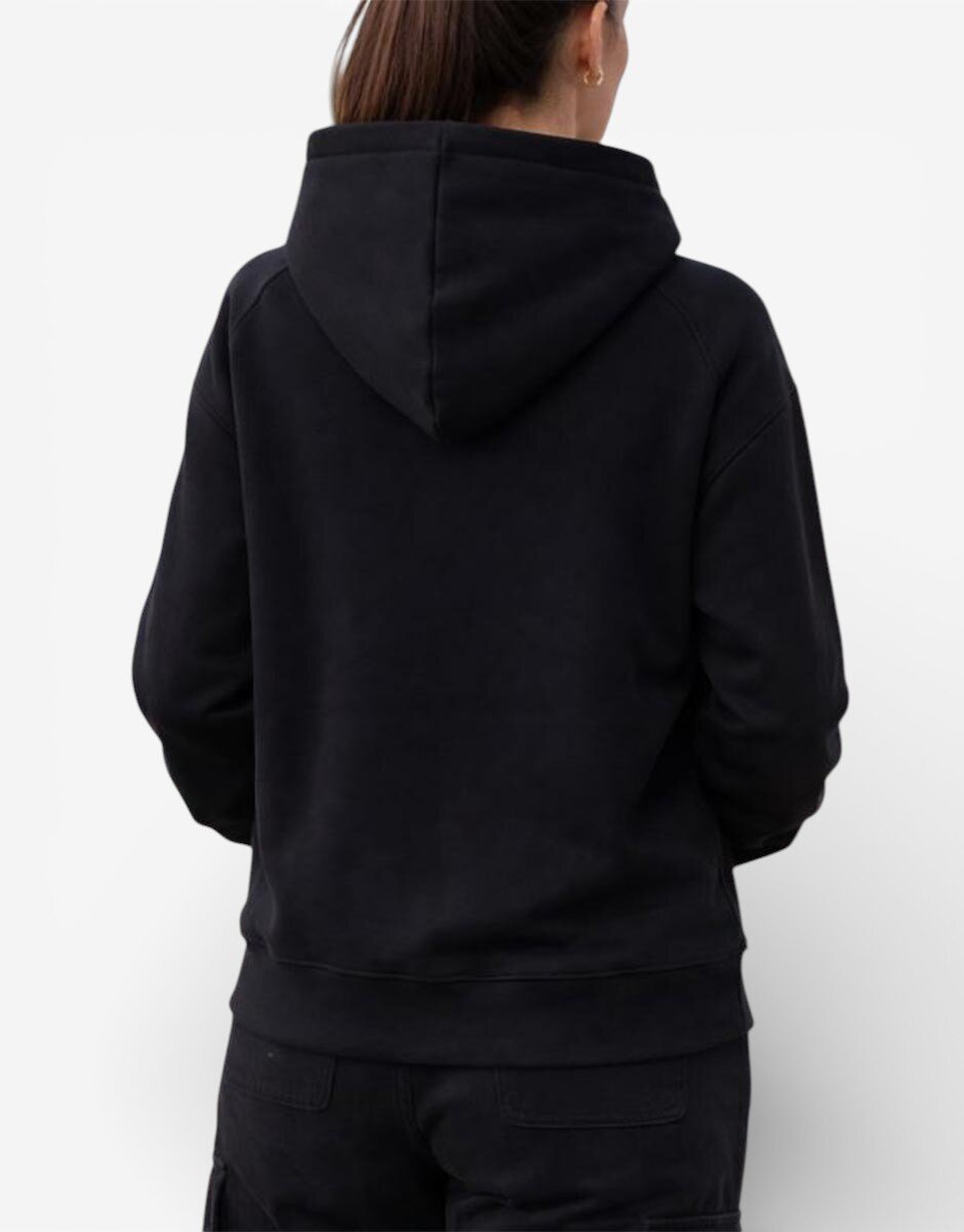 Puma Script Hoodie Black