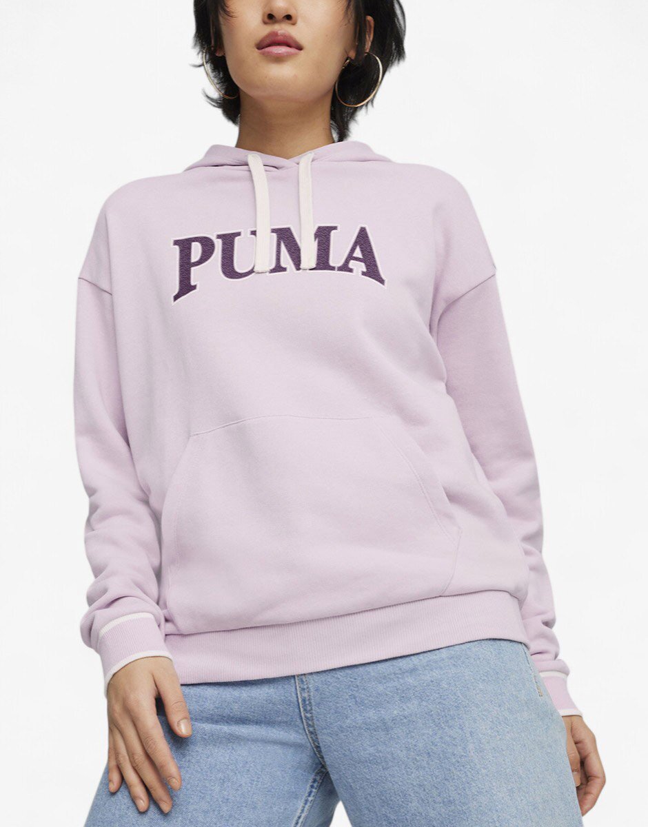 Puma Squad Hoodie Grape Mist