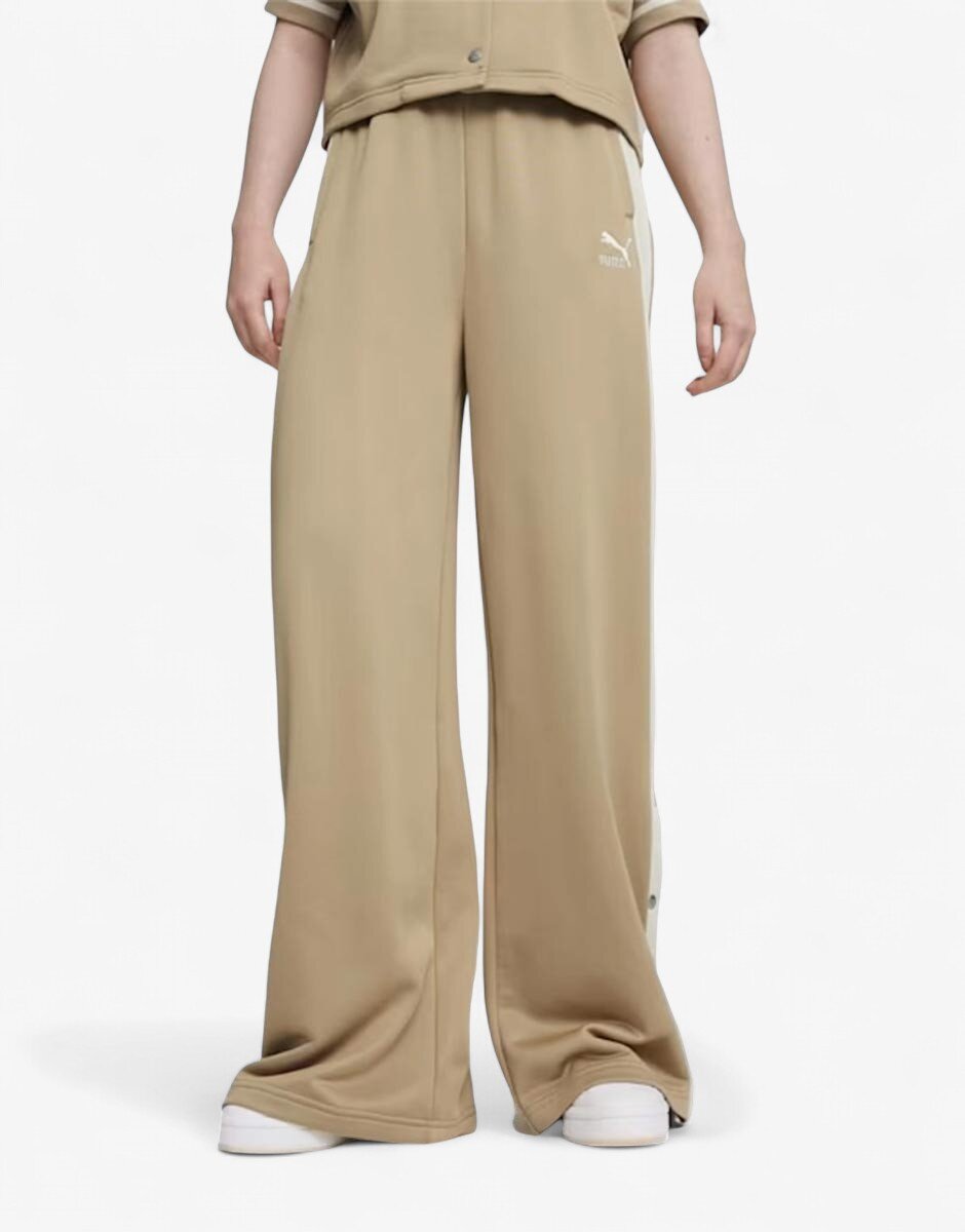 Puma T7 For The Fanbase Relaxed Track Pants Beige