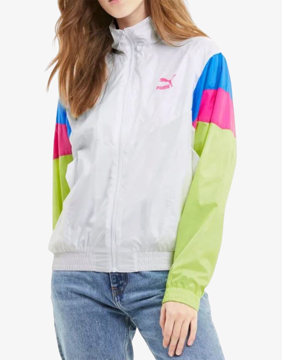 Puma TFS Track Jacket Woven White/Multicolor