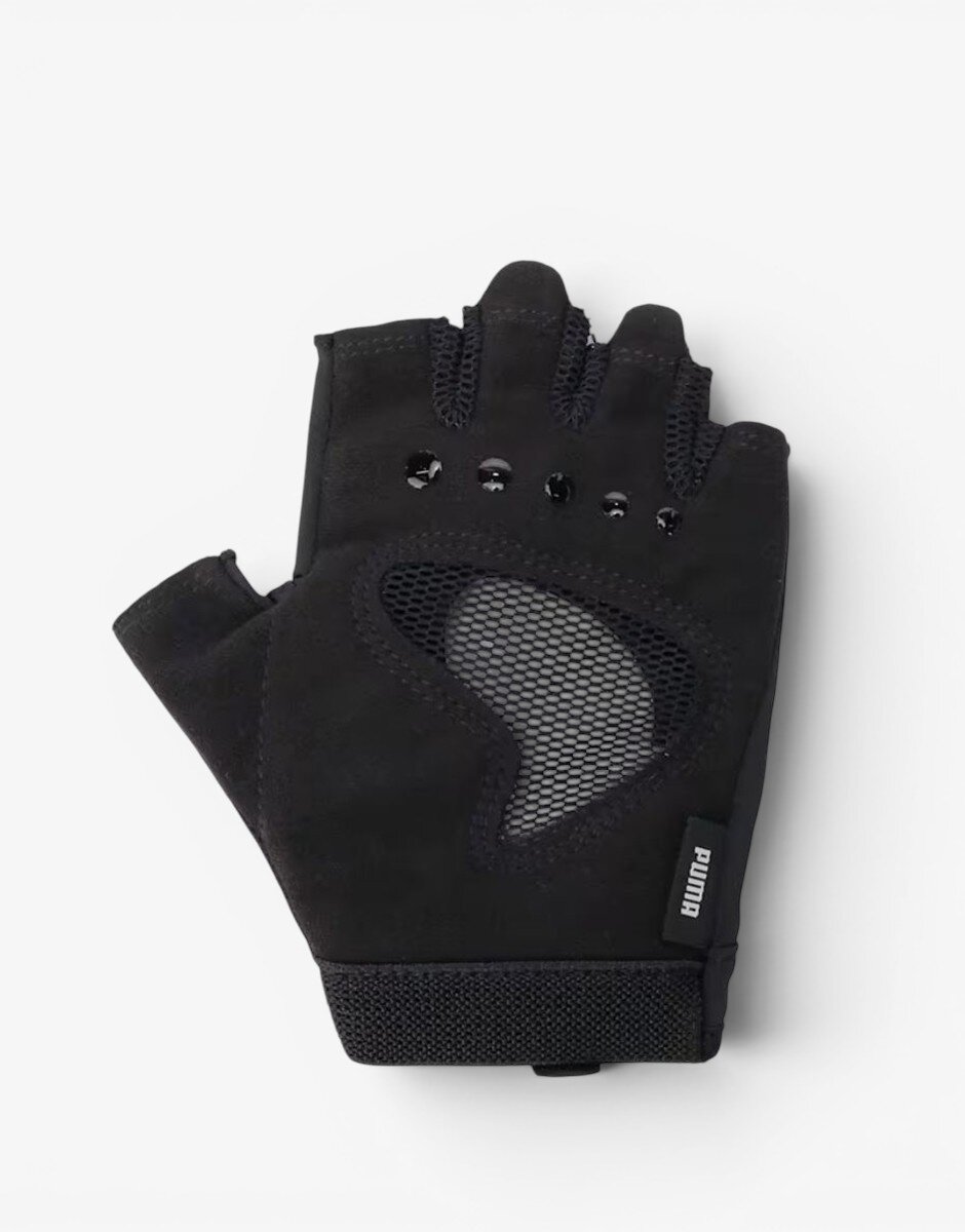 Puma Tr Ess Gym Cut Fingered Gloves Black