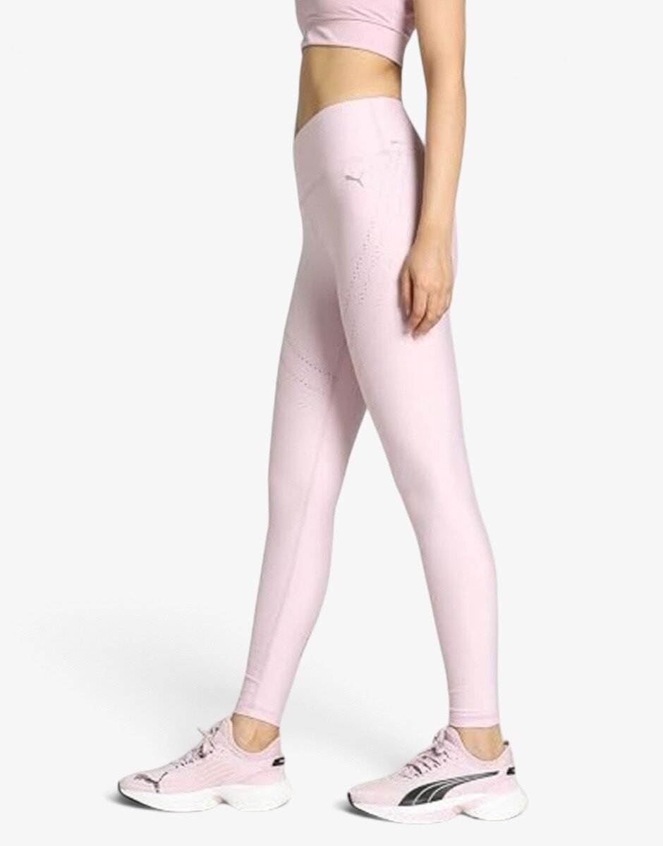 Puma Ultraform Graphic Long Running Tights Pink