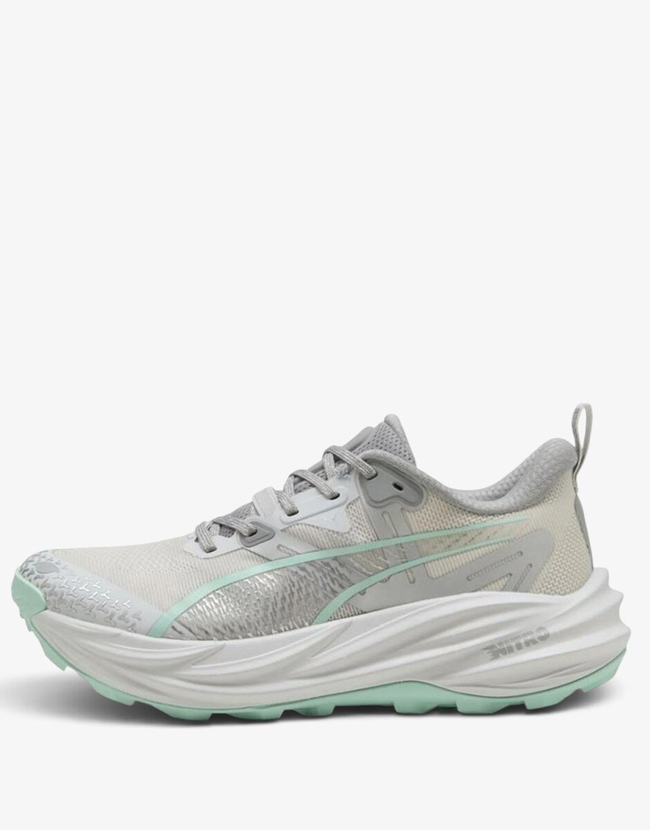 Puma Voyage NITRO 4 Running Shoes Gray/Blue