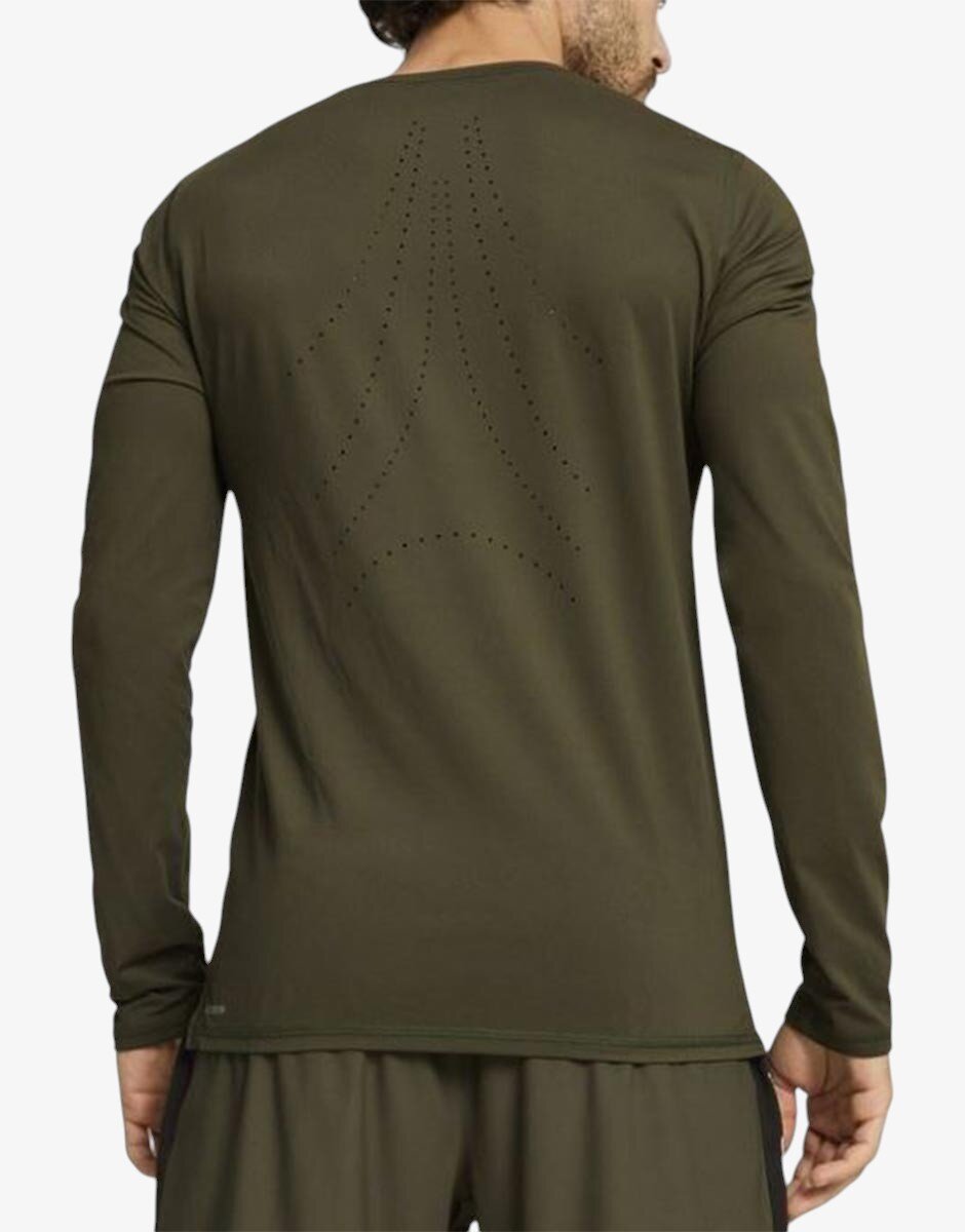 Puma x Hyrox Run Langarmshirt Top Green