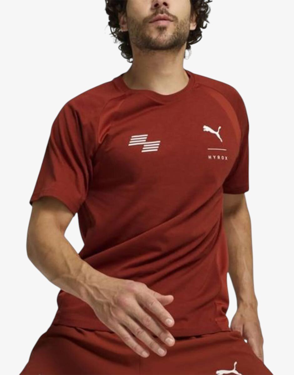 Puma x Hyrox Triblend Tee Red