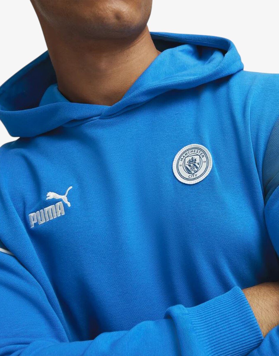 Puma x Manchester City FC Ftblarchive Hoodie Racing Blue