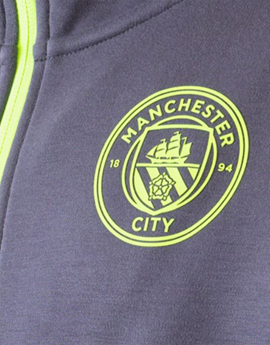 Puma x Manchester City Tech Hooded Jacket Gray