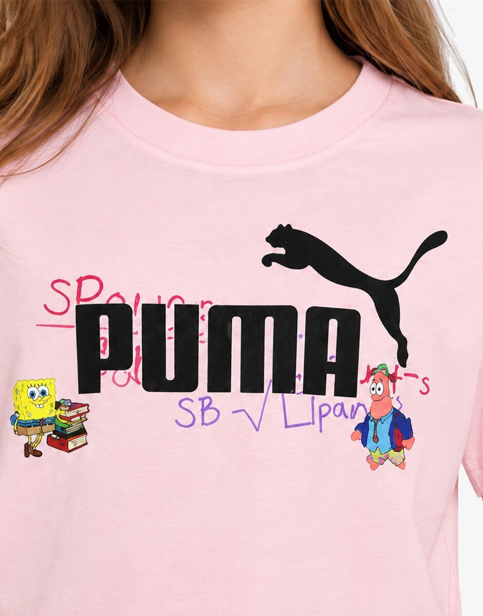 Puma X Spongebob Tee Frosty Pink