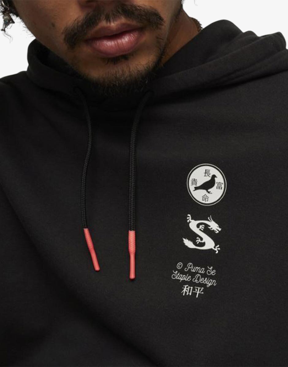 Puma x Staple Graphic Hoodie Black