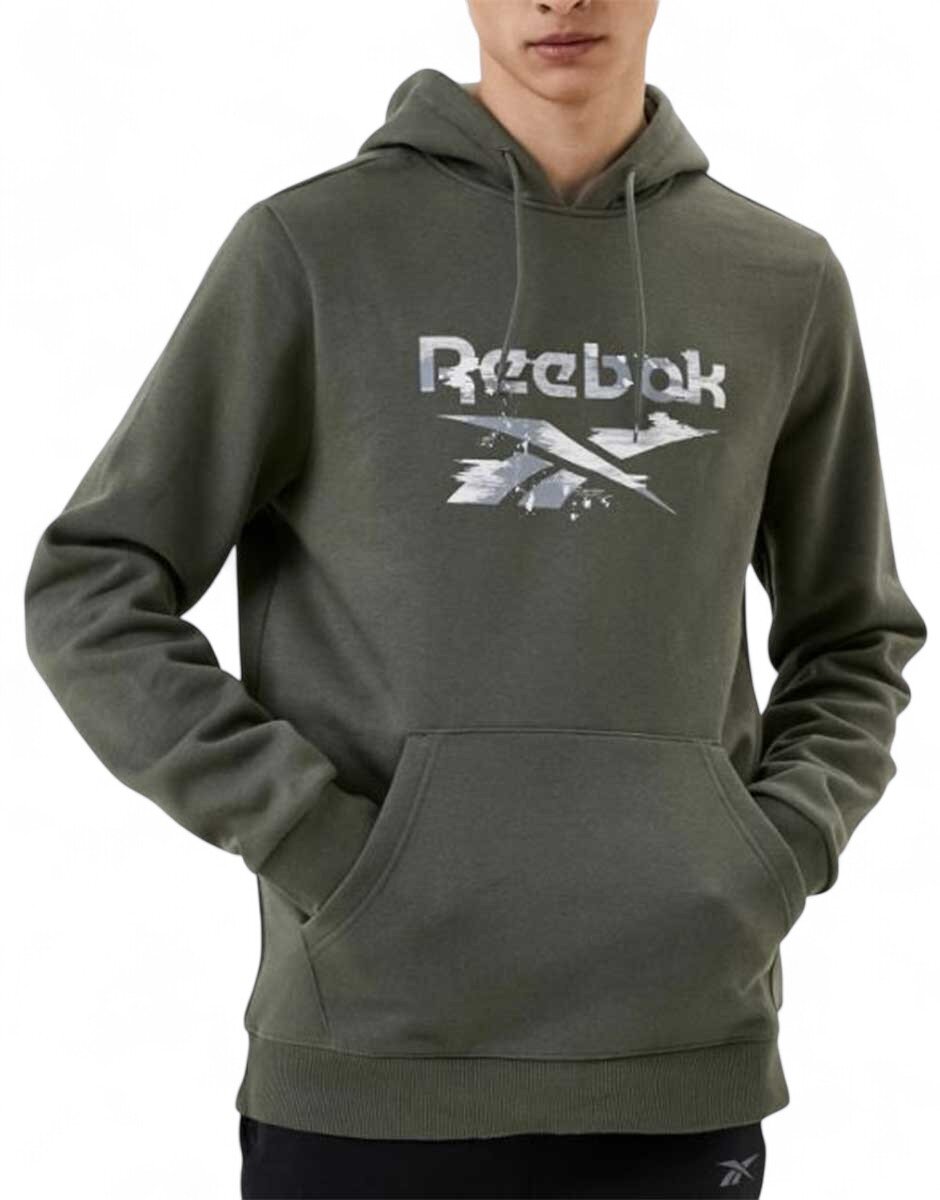 Reebok Identity Modern Camo Hoodie Green