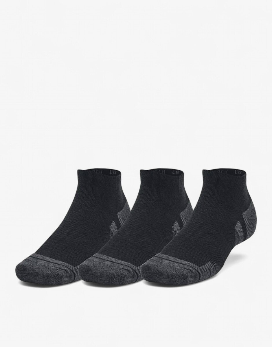 Under Armour 3-Packs Performance Tech Low Socks Black