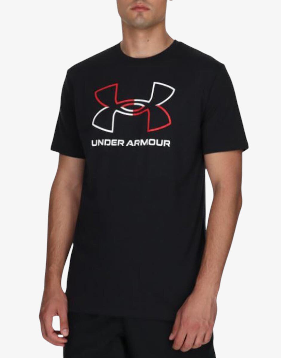 Under Armour Gl Foundation Update Ss Tee Black