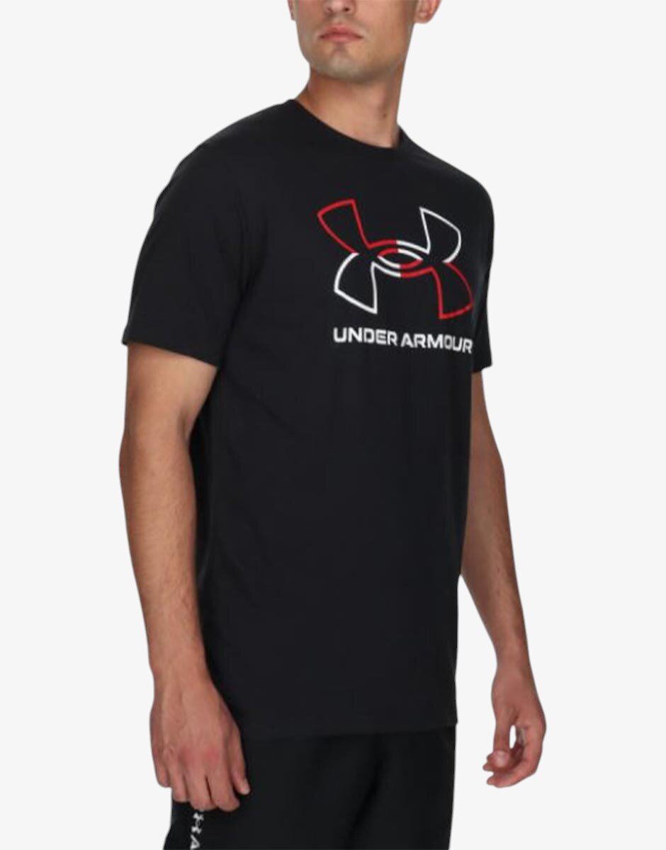 Under Armour Gl Foundation Update Ss Tee Black
