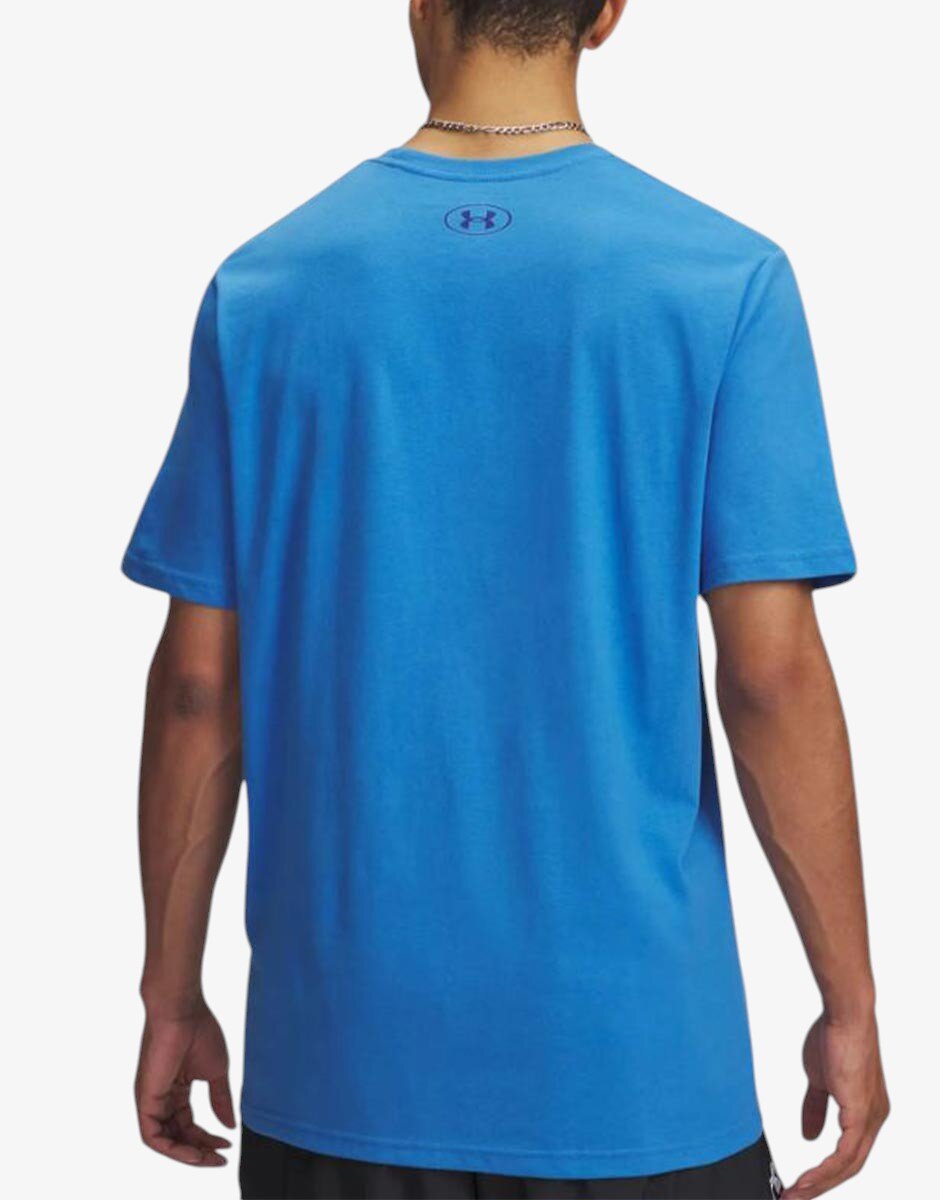 Under Armour Gl Foundation Update Ss Tee Blue