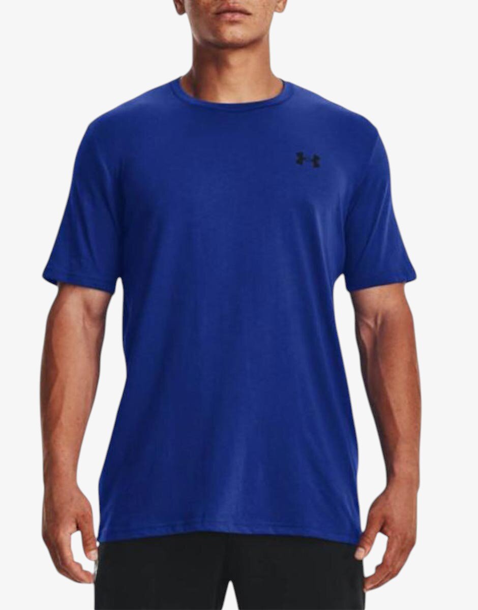 Under Armour Left Chest Lockup Tee Blue