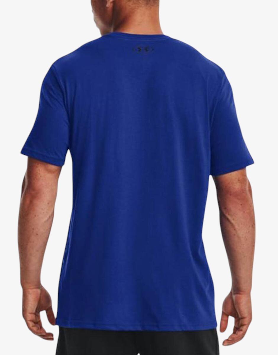 Under Armour Left Chest Lockup Tee Blue