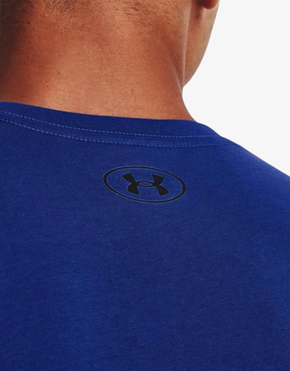 Under Armour Left Chest Lockup Tee Blue