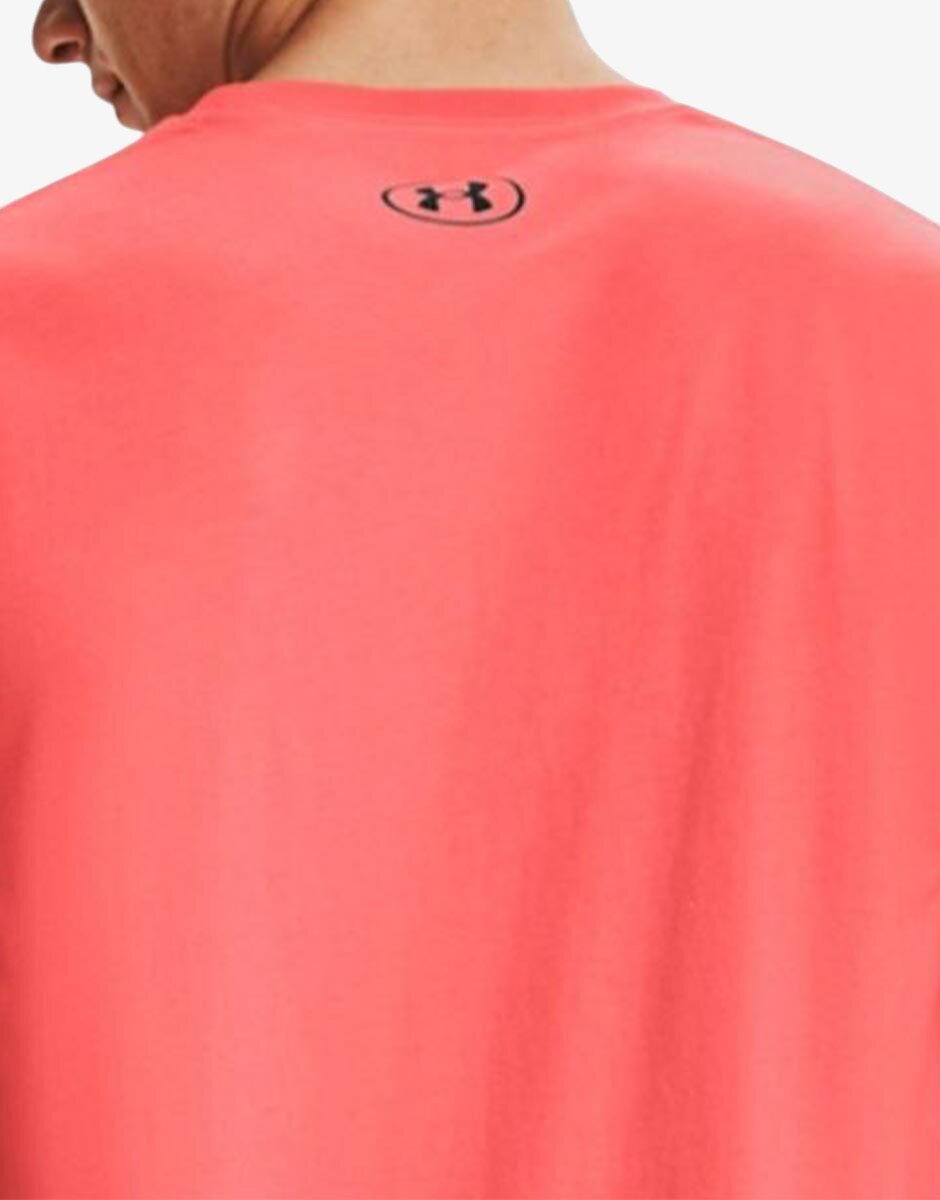 Under Armour Left Chest Lockup Tee Orange