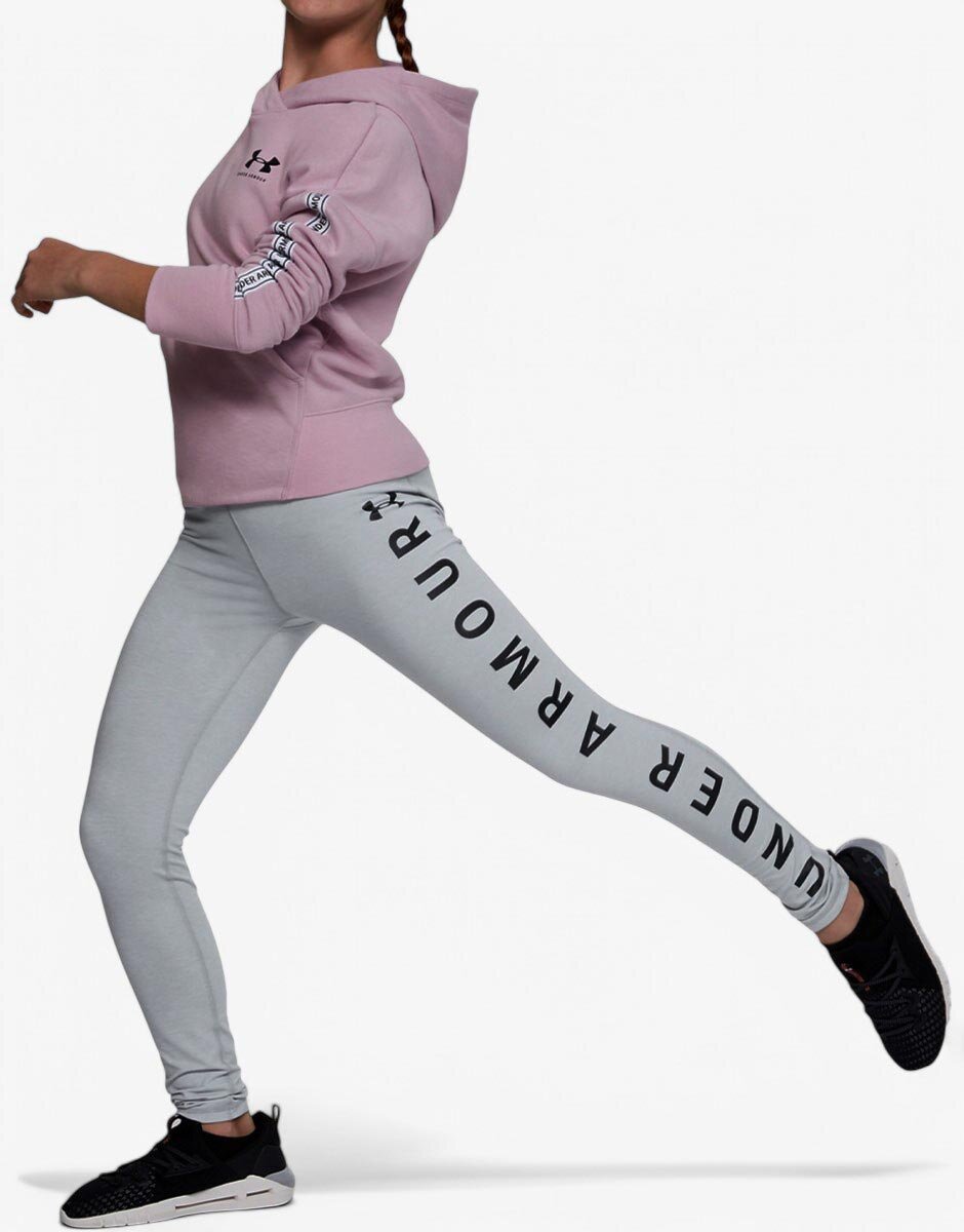 Under Armour SportStyle Branded Leggings Grey