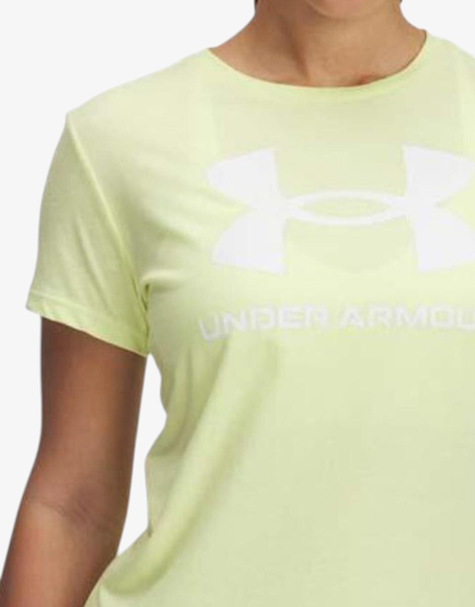 Under Armour Sportstyle Logo Ss Tee Yellow