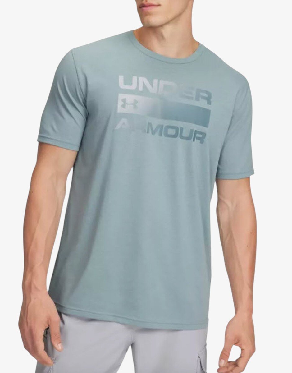 Under Armour Team Issue Wordmark Ss Men Tee Blue