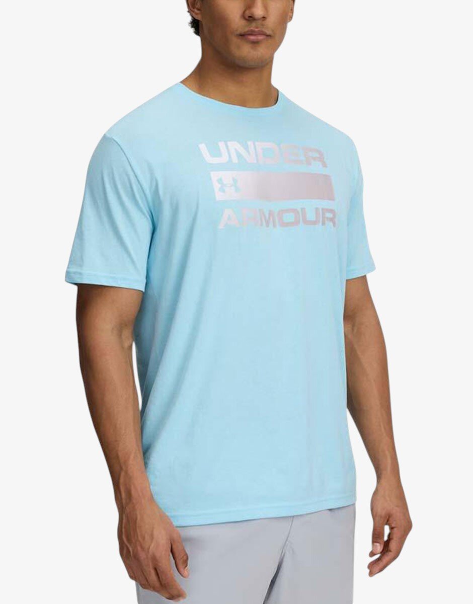 Under Armour Team Issue Wordmark Ss Tee Blue
