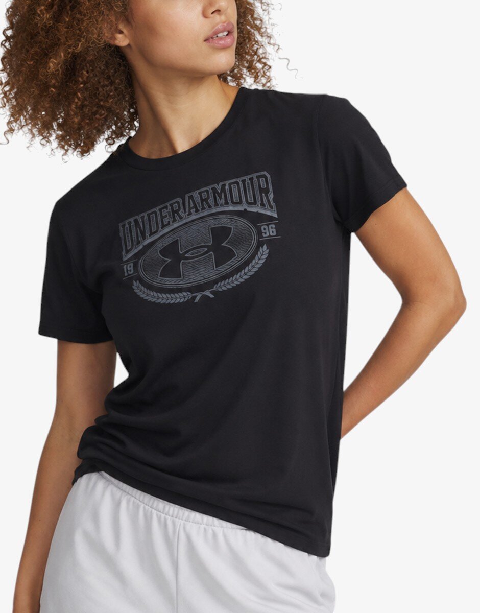 Under Armour Varsity Ss Tee Black