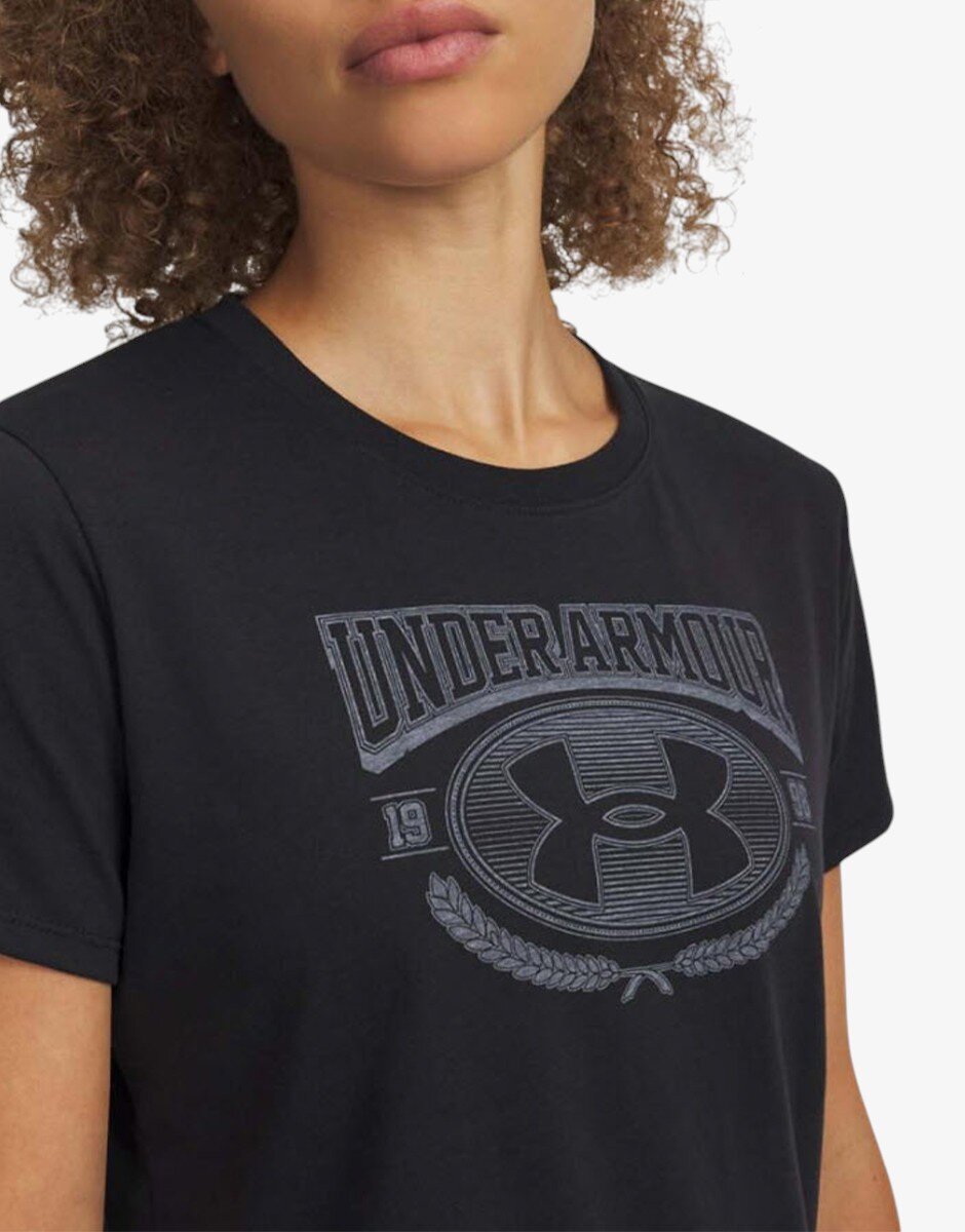 Under Armour Varsity Ss Tee Black