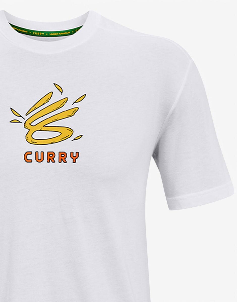 Under Armour x Curry Sesame Street Big Bird Tee White