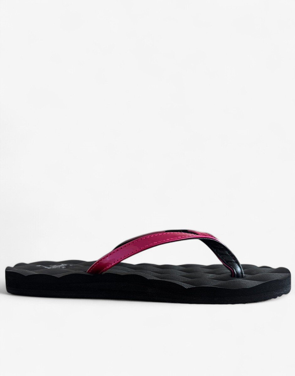 US POLO ASSN Pento 4Fx Flip-Flops Pink/Black