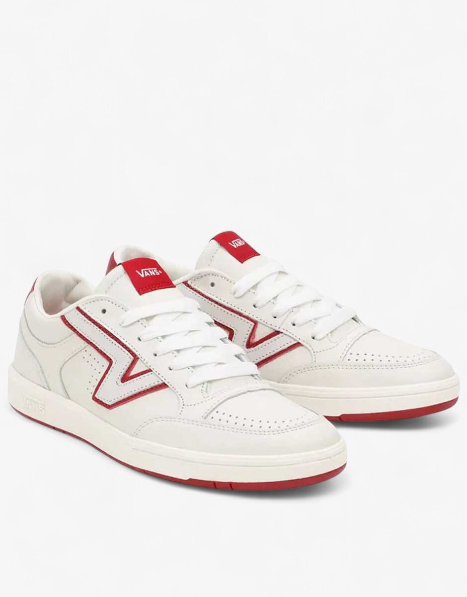 Vans Lowland Cc Low Shoes White/Red