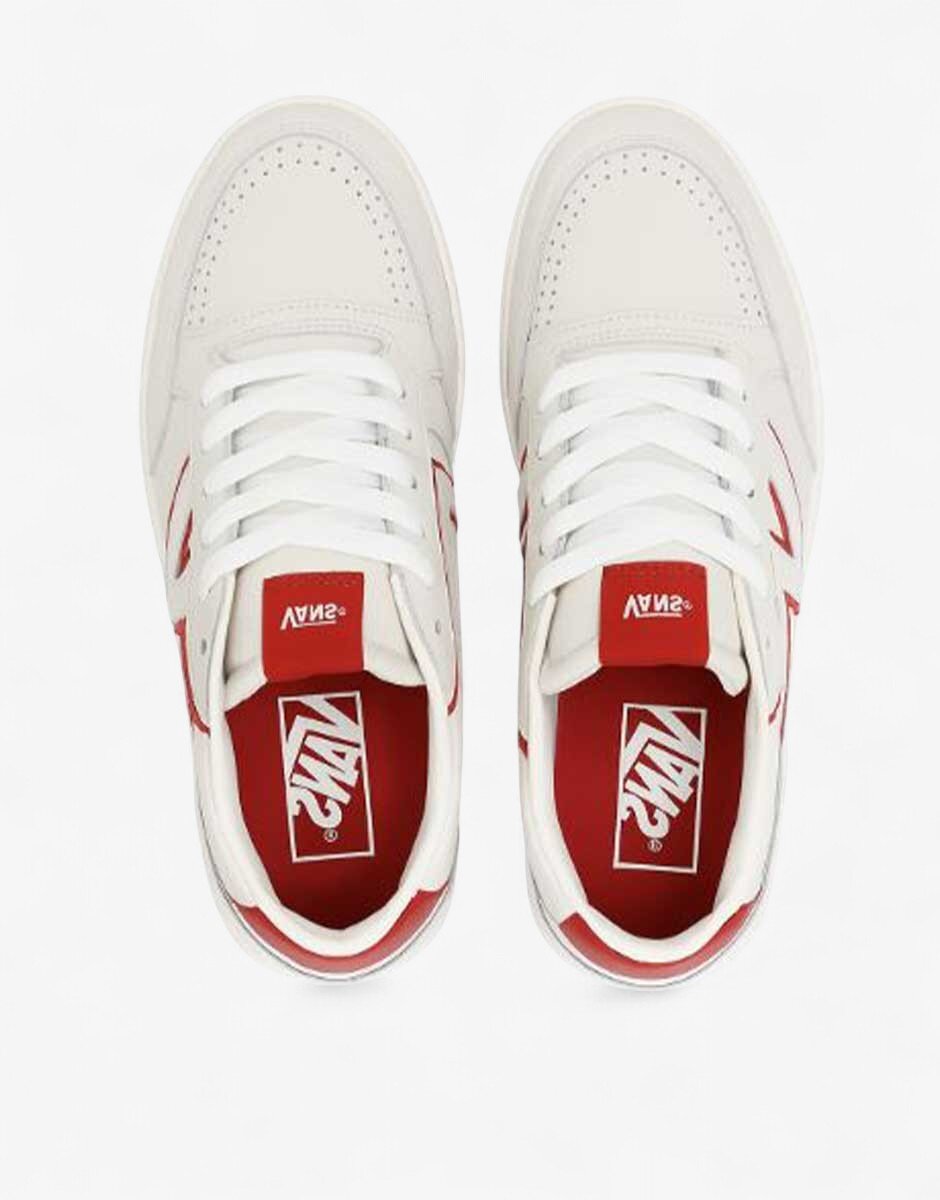 Vans Lowland Cc Low Shoes White/Red