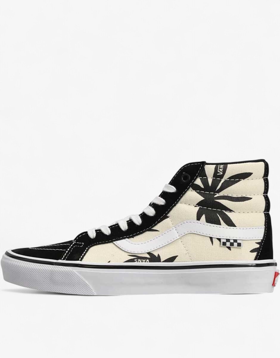Vans Skate Sk8-Hi Reissue Shoes White/Black