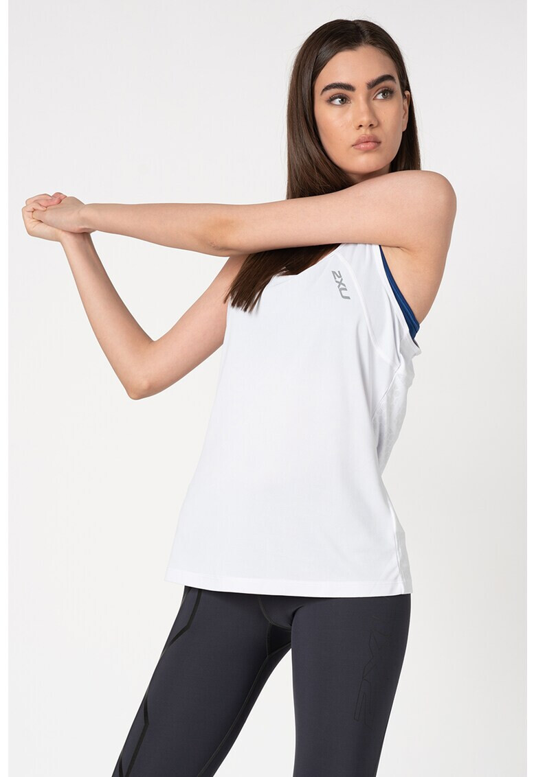2XU Фитнес топ TECH VENT с изрязан гръб - Pepit.bg