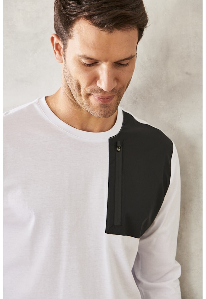AC&Co Блуза с джоб на гърдите - Pepit.bg