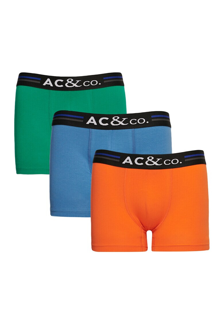 AC&Co Боксерки с еластична талия - 3 чифта - Pepit.bg