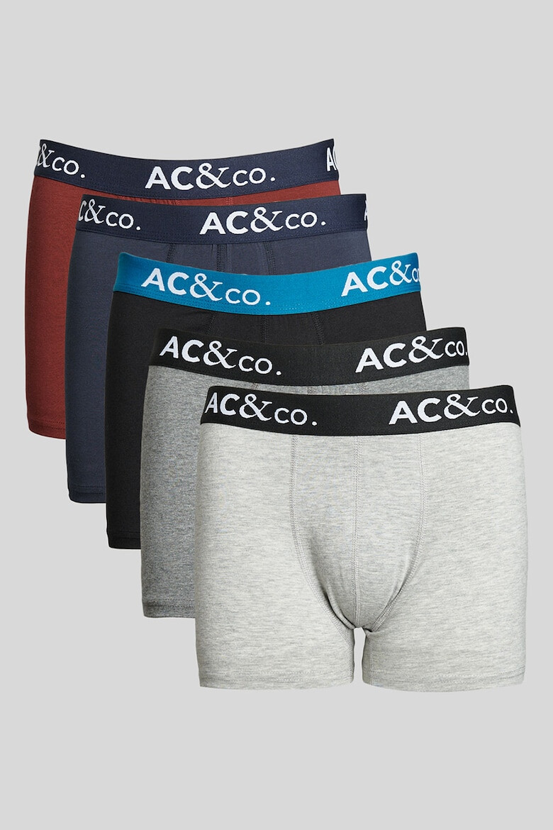 AC&Co Боксерки с лого на талията - 6 чифта - Pepit.bg