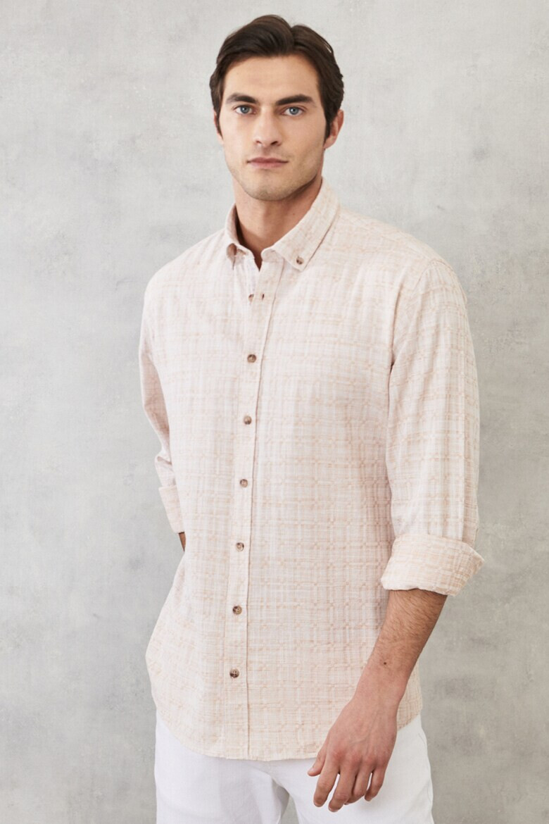 AC&Co Памучна риза Oxford - Pepit.bg