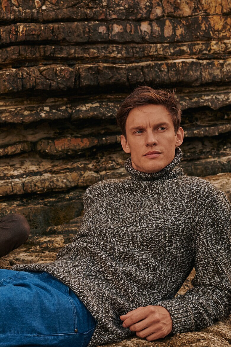 AC&Co Плетено худи - Pepit.bg