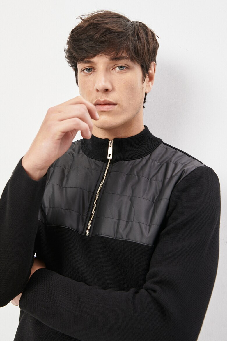 AC&Co Пуловер с цип - Pepit.bg