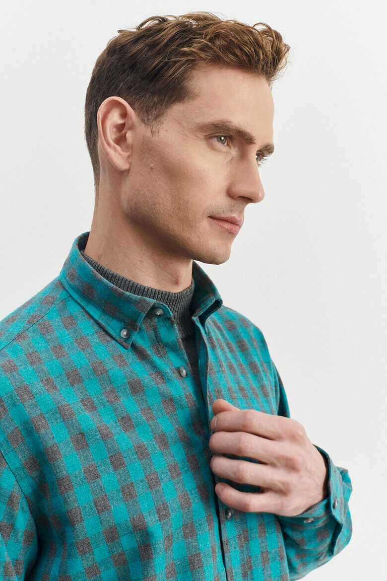 AC&Co Риза Oxford на каре - Pepit.bg