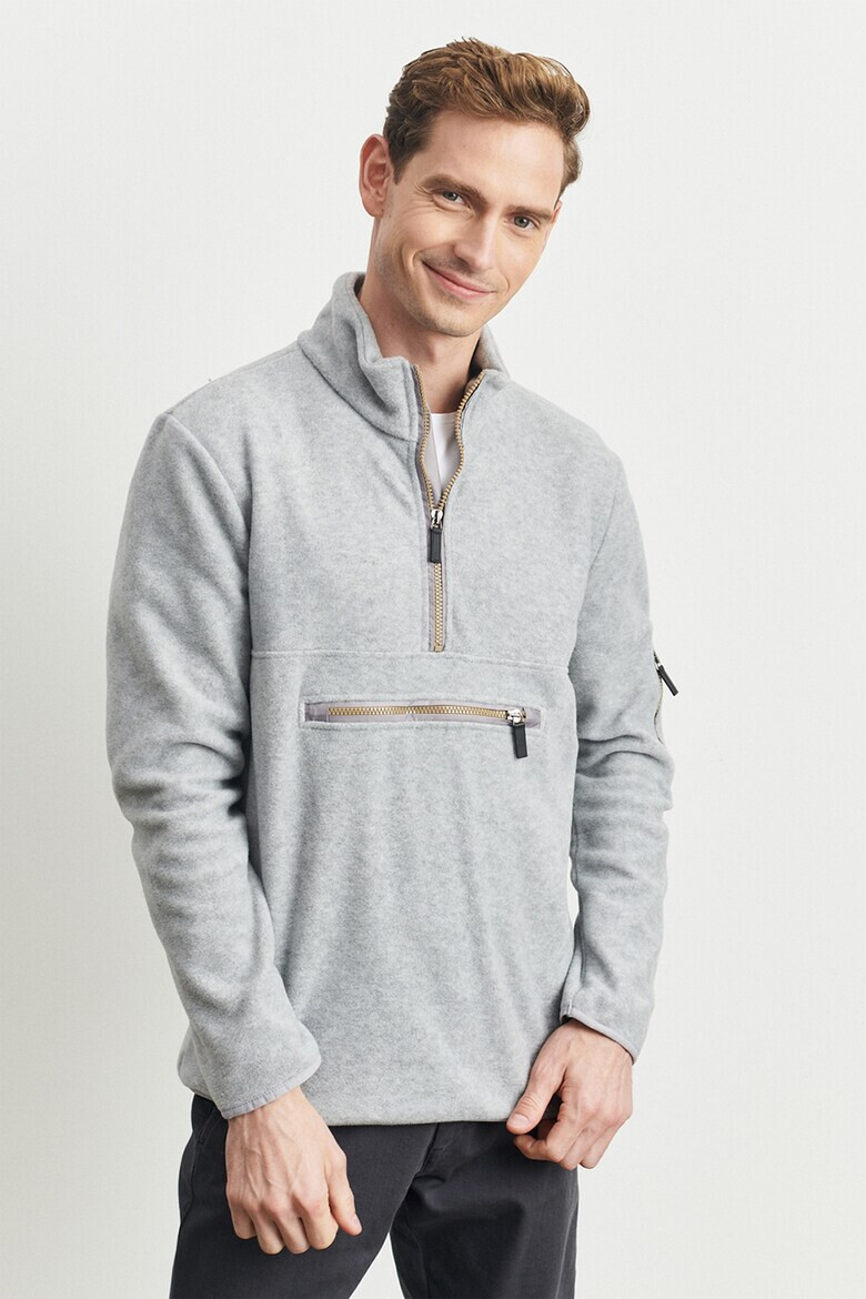 AC&Co Суитшърт с цип - Pepit.bg