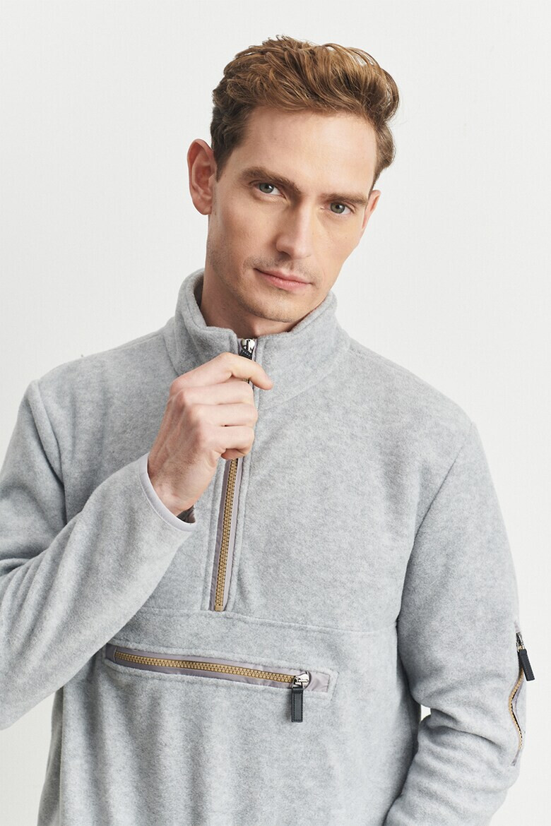 AC&Co Суитшърт с цип - Pepit.bg