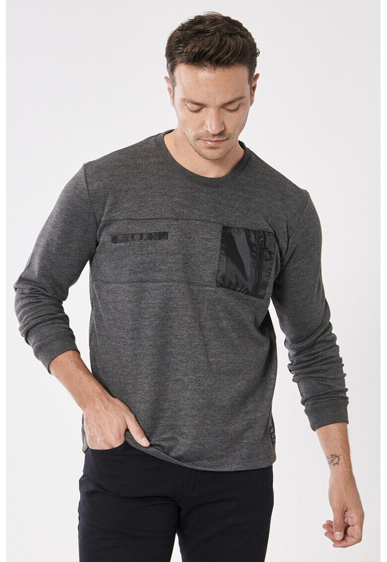 AC&Co Суитшърт с джоб - Pepit.bg