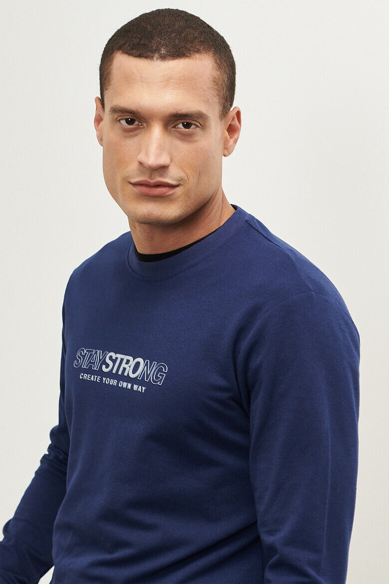 AC&Co Суитшърт с надпис - Pepit.bg