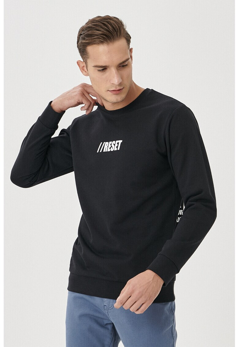 AC&Co Суитшърт с принт - Pepit.bg